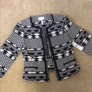 NWT Laundry by Shelli Segal navy blue blazer 2